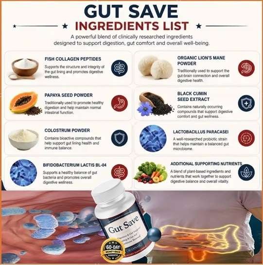 GutSave Ingredients
